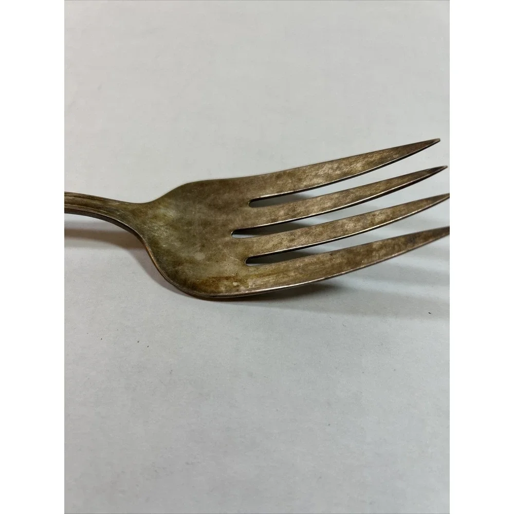 William Rogers IS With Star Silver Serving Fork‎